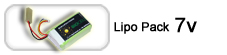 Batterie LIPO 7.4v