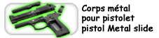 Corps metal pour arme de poing