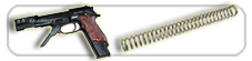 Handgun, SMG spring operation / Arme � propulsion par ressort
