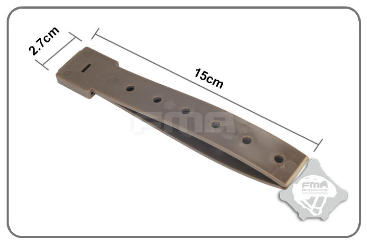 FMA - Strap Buckle Accessory (x3) - TAN