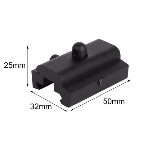 Bipod mount for rail Weaver/Picatinny (22mm)