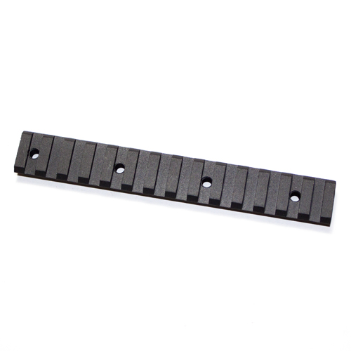 Rail weaver multi-usage aluminium 155mm - Black