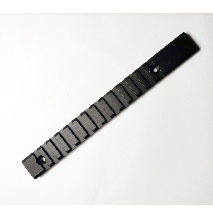 Rail weaver multi-usage aluminium 185mm - Black