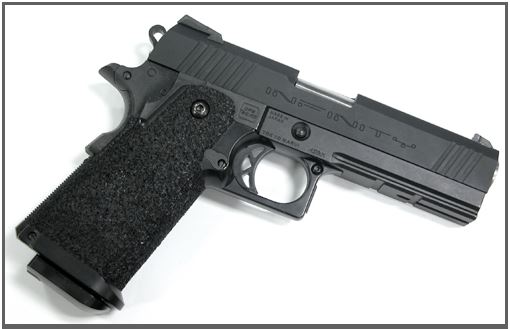 PCG - Culasse Aluminium CNC pour HI-capa 4.3 Marui - Noir