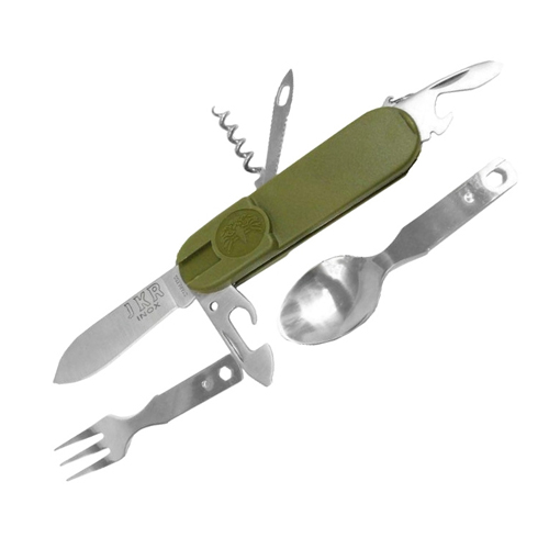 Couteau bivouac - Vert