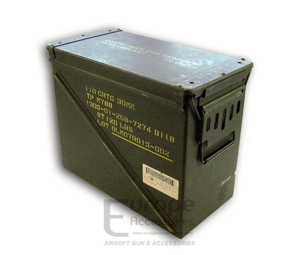 US ammo box n�6  - Caisse � munitions n�6 Original US ARMY (Occasion).