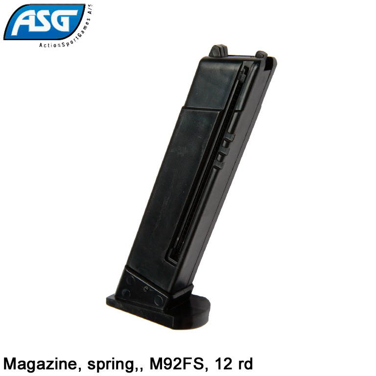 ASG - magazin, spring,, M92FS, 12 rd