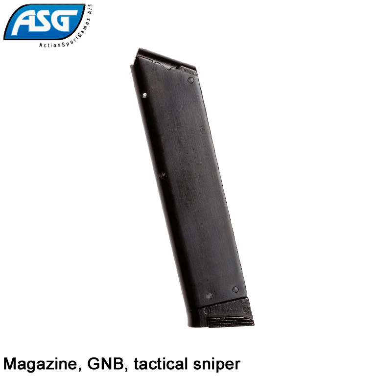 ASG - magazin, GNB, tactical sniper, black