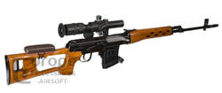 AtoZ Cargo - Dragunov SDV Metal & Bois Upgrad� 490FPS avec Posp 4X24M