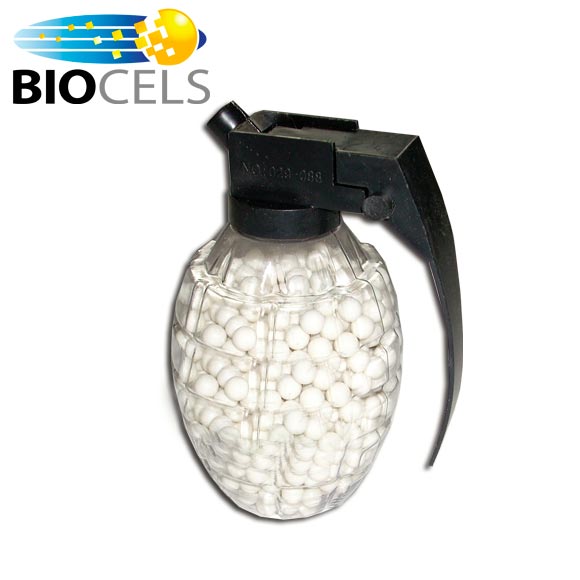 BIOCELS - BIO-Dégradable 0.15g Grenade 700 bbs (white)