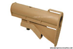Classic Army - Crosse retractable couleur desert.