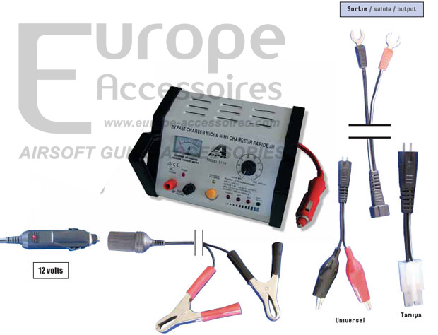 Chargeur Inteligent - Inclus connecteur mini.