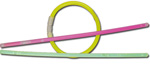 Lot de 96 cyalumes - 275x5mm.