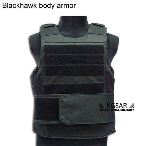 EAAirsoft Kgear Blackhawk body armor BK Gilet pare balle Noir (réf KGG0401)