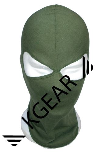 Kgear - Cagoule coton fine 2 trous - Vert