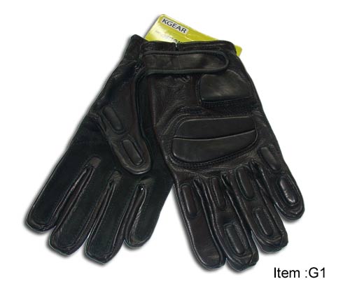 Kgear - Gants Cuir taille XL - Noir - modèle GIP