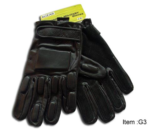 Kgear - Gants Cuir taille S - Noir - modèle SWAT