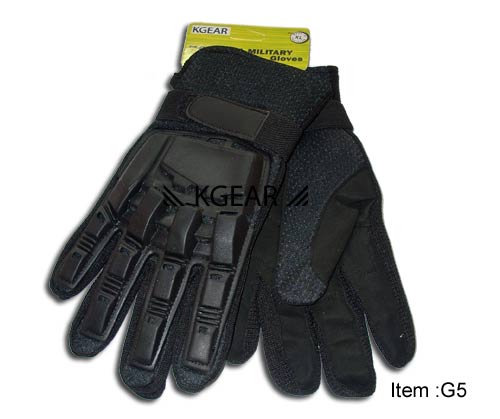 Kgear - Gants Cuir avec coque ABS taille XS - Noir