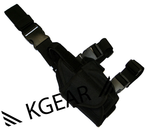 Kgear  - Holster de cuisse Tactical Ajustable Noir