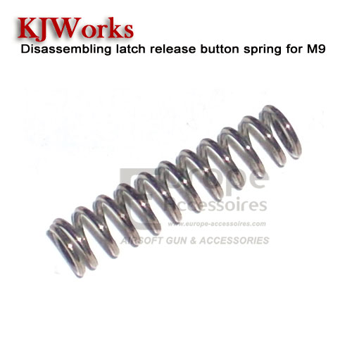 KJWORKS -  Part n° 67 Disassembling latch release button spring for M9 série