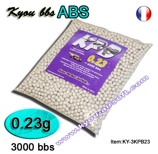 Kyou - KPB Plastic 0.23g 3000bbs blanche