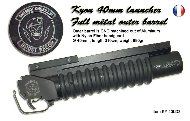 Kyou - Lance Grenade 40mm Type 3 - Full Metal - (Court).