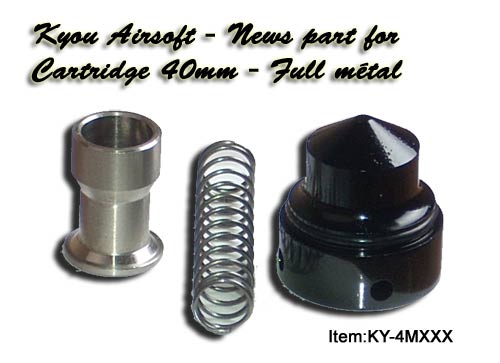 Kyou - Cartouche 40mm de 120bbs Logo D3 -  6mm - Version 2 