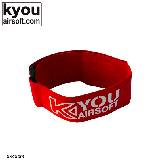 Kyou - Player armband red - Brassard Rouge ( 5cm)