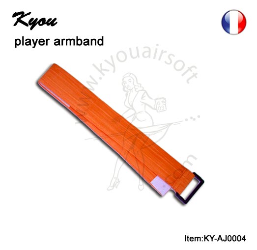 Kyou - Player armband orange - Brassard Orange (3.5cm)