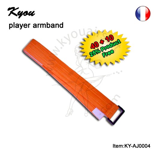 Offre 40 + 10 - Kyou - Player armband orange - Brassard Orange