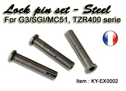 Kyou - Goupille acier pour G3/SGI/MC51, TZR400 série