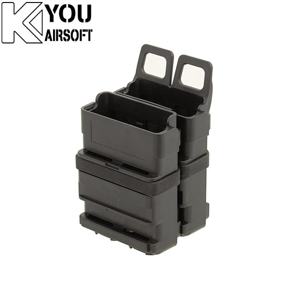 Kyou - Etui à chargeur Noir Gen2 type FASTMAG - pour M16/M4/FAMAS/AK