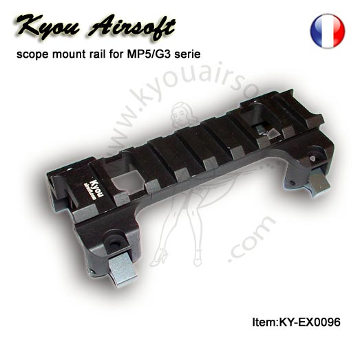 Kyou - Mount base for MP5/G3 - Support optique taille bas pour MP5/G3 série