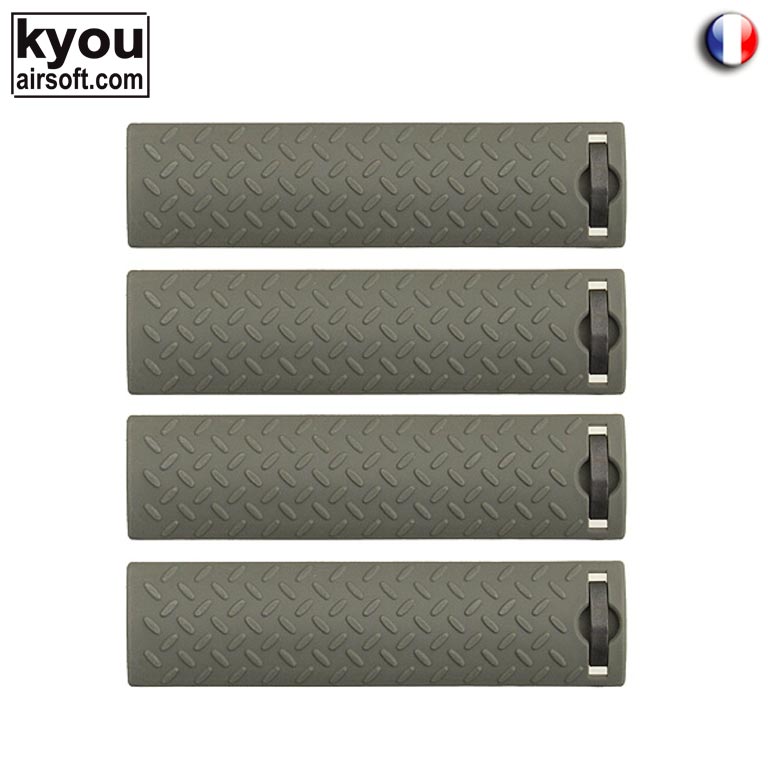 Kyou - Rail cover Foliage type ERGO 2 - Couvre rail RIS/RAS type ERGO Foliage