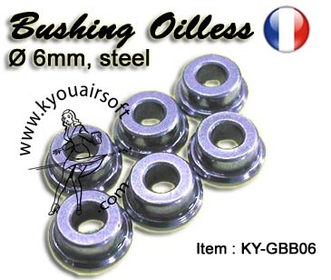 Kyou -  Bague engrenage metal 6mm pour AEG
