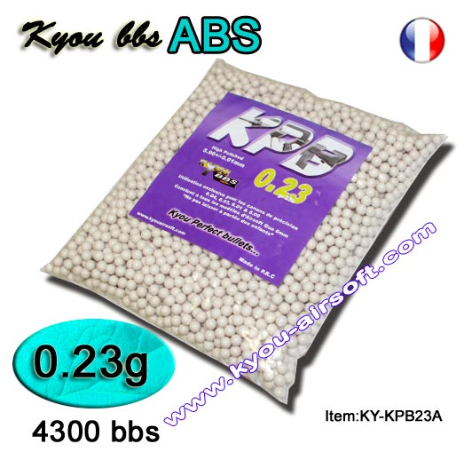 Kyou - KPB Plastic 0.23g 1K (4350bbs blanche)