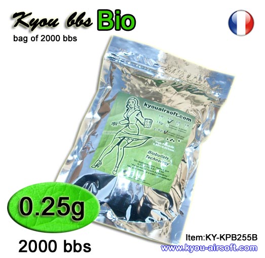 Kyou - KPB BIO 0.25g blanche sachet de 2000bbs