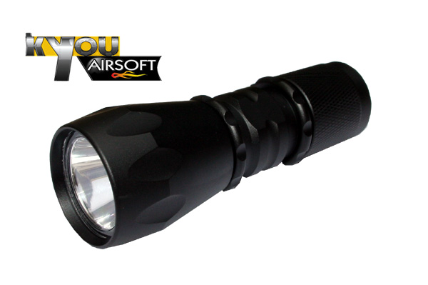Kyou - Lampe tactical L264D luxon 3W (60/80 lumens) (1XCR123A)