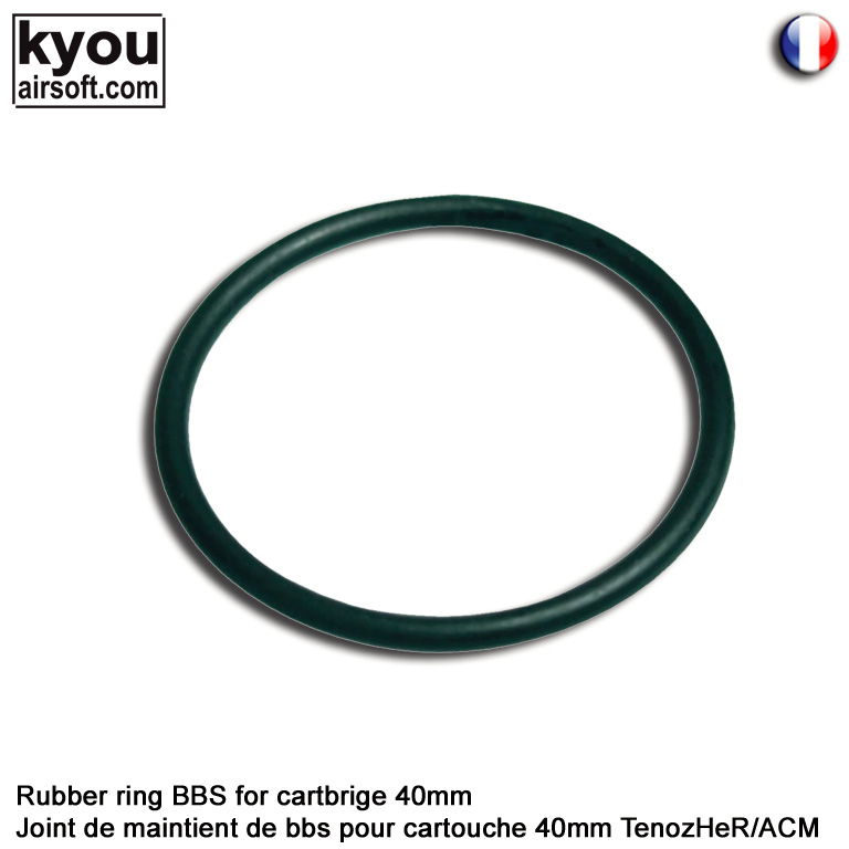 Kyou - Rubber ring bbs for cartbrige 40mm (TZR, ACM) - (26.7mmx1,78mm)