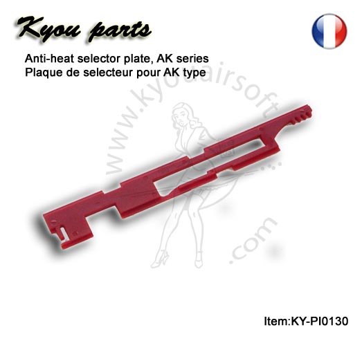 Kyou - Anti-heat selector plate, AK séries - Plaque de selecteur pour AK