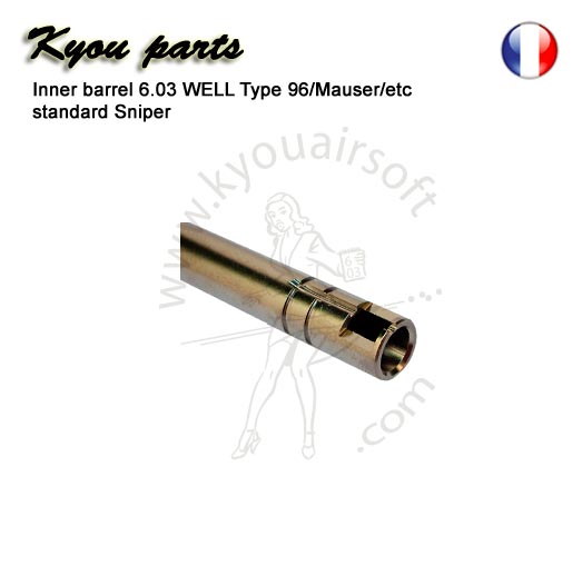 Kyou - Inner barrel 6.03 (chrome) -  500mm for WELL Type 96/Mauser/etc