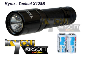 Kyou - Lampe Xenon Tactical Noir (X128B)