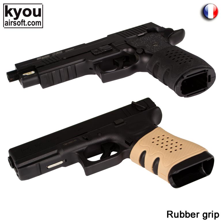 Kyou - Rubber grip for hand-gun - OD