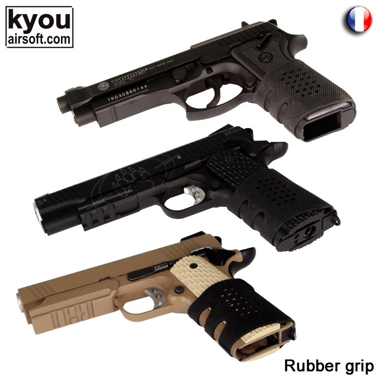 Kyou - Rubber grip for hand-gun - OD