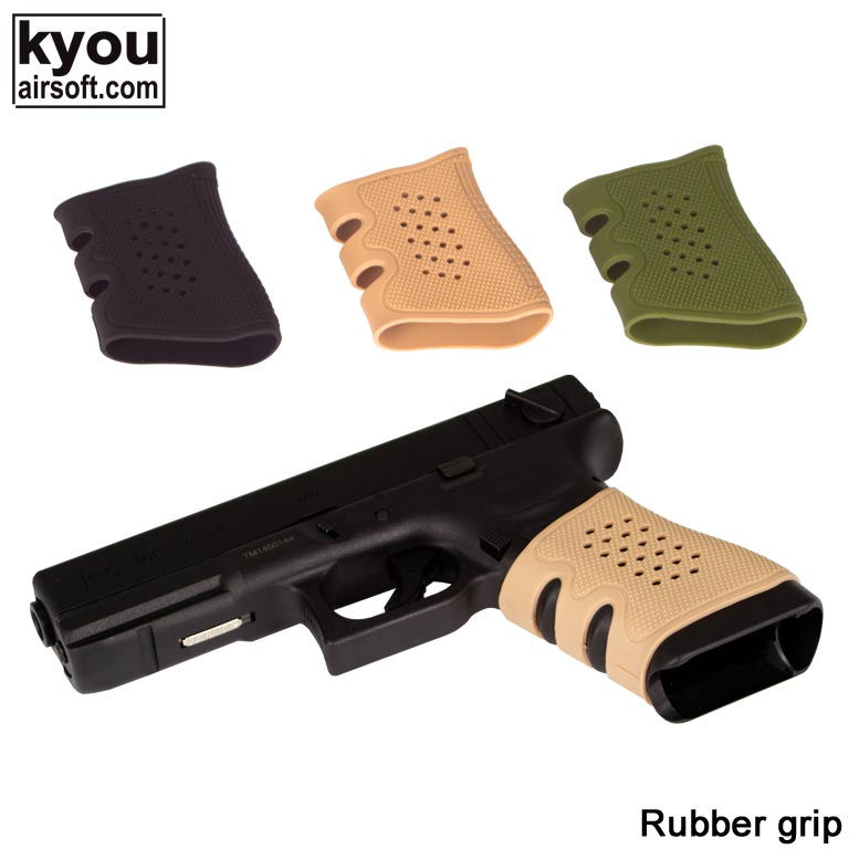 Kyou - Rubber grip for hand-gun - OD