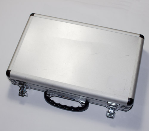 (Occasion)  - malette aluminium 30x20x6.5 cm