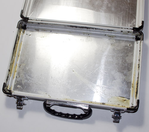 (Occasion)  - malette aluminium 30x20x6.5 cm