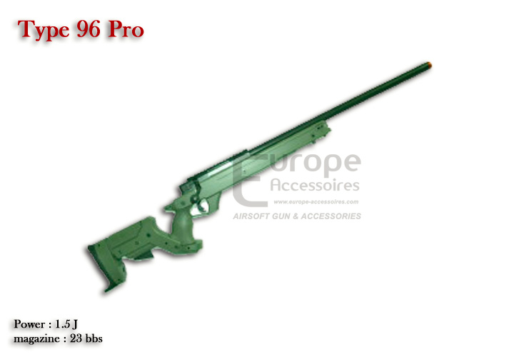 Sniper type 96Pro OD - Spring - 6mm