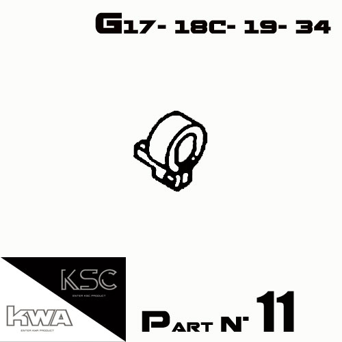 KWA / KSC - Inner barrel Sleeve G17-G18C-G19-G34
