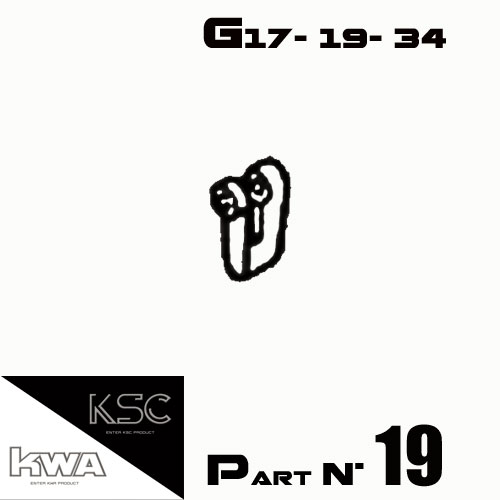 KWA / KSC - Hammer reset block G17-G19-G34